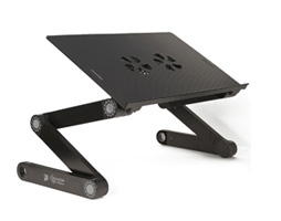 Vented Cooling Laptop Stand w/Mouse Tray